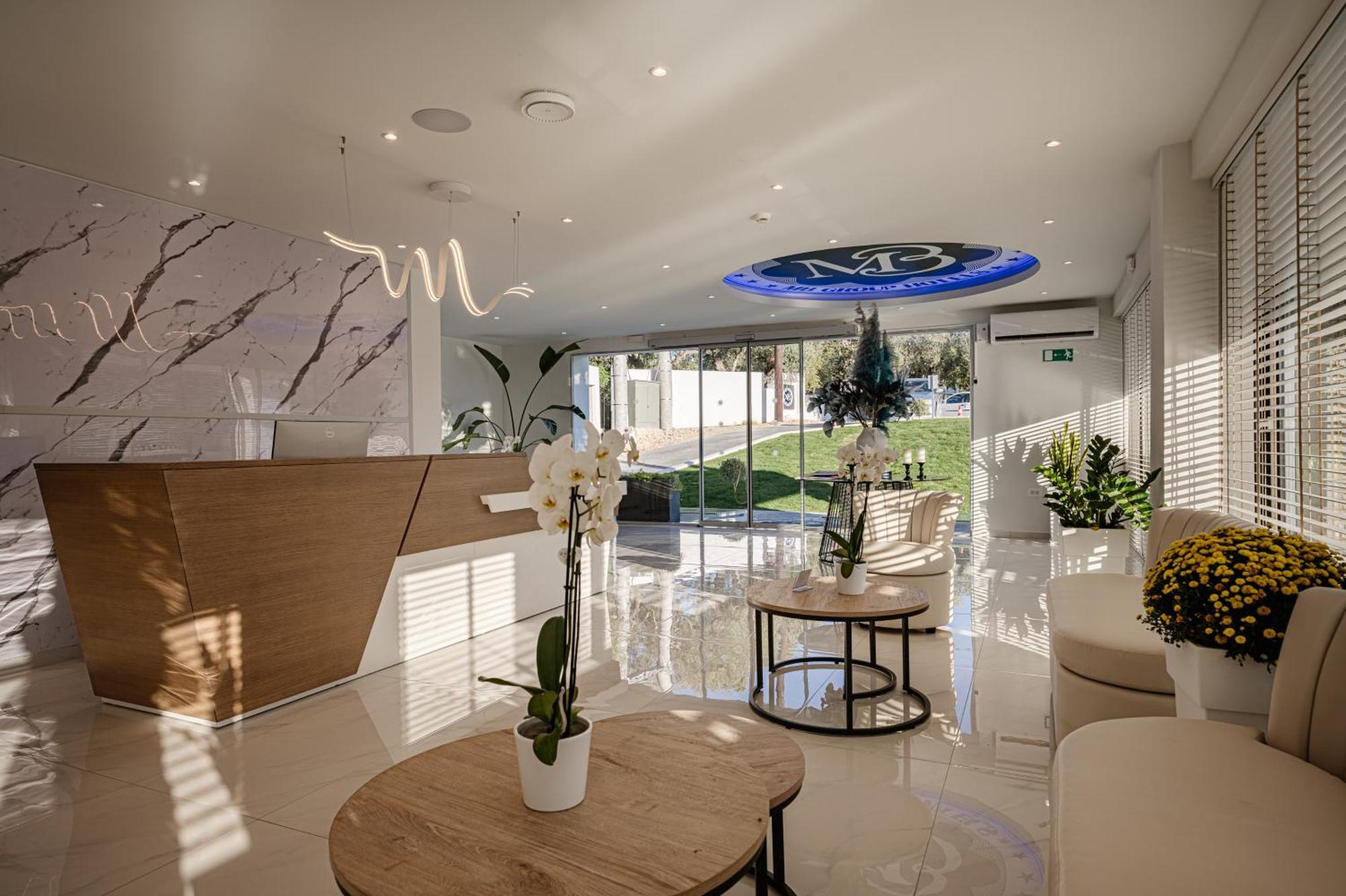 Magique Bleu Suites Tragáki Kültér fotó