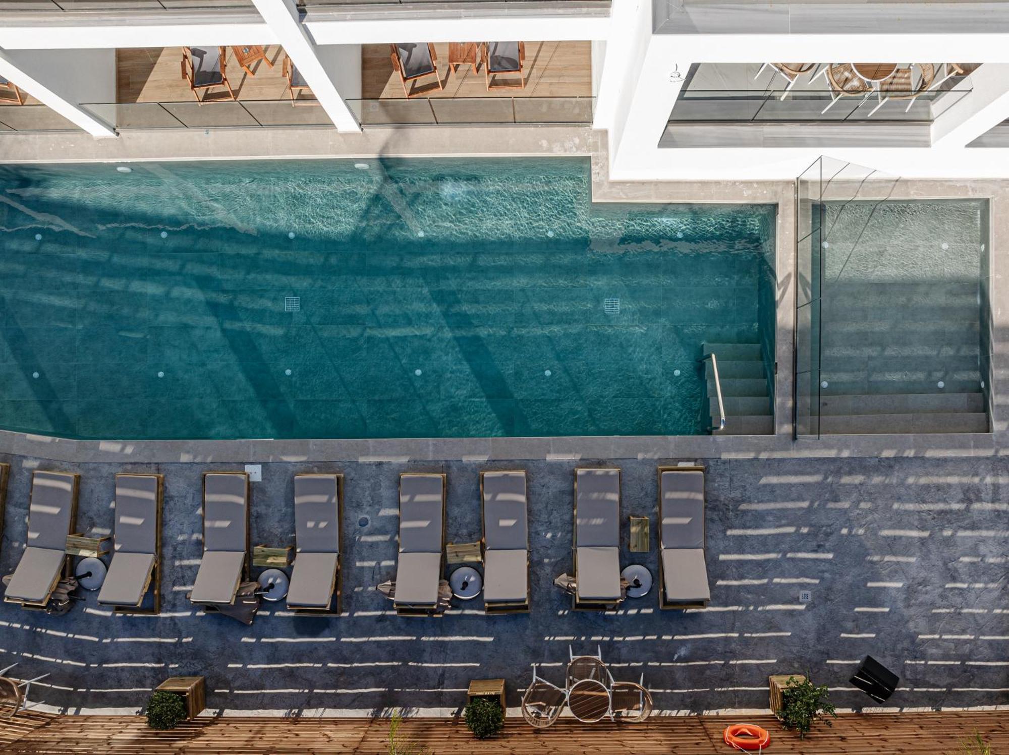 Magique Bleu Suites Tragáki Kültér fotó