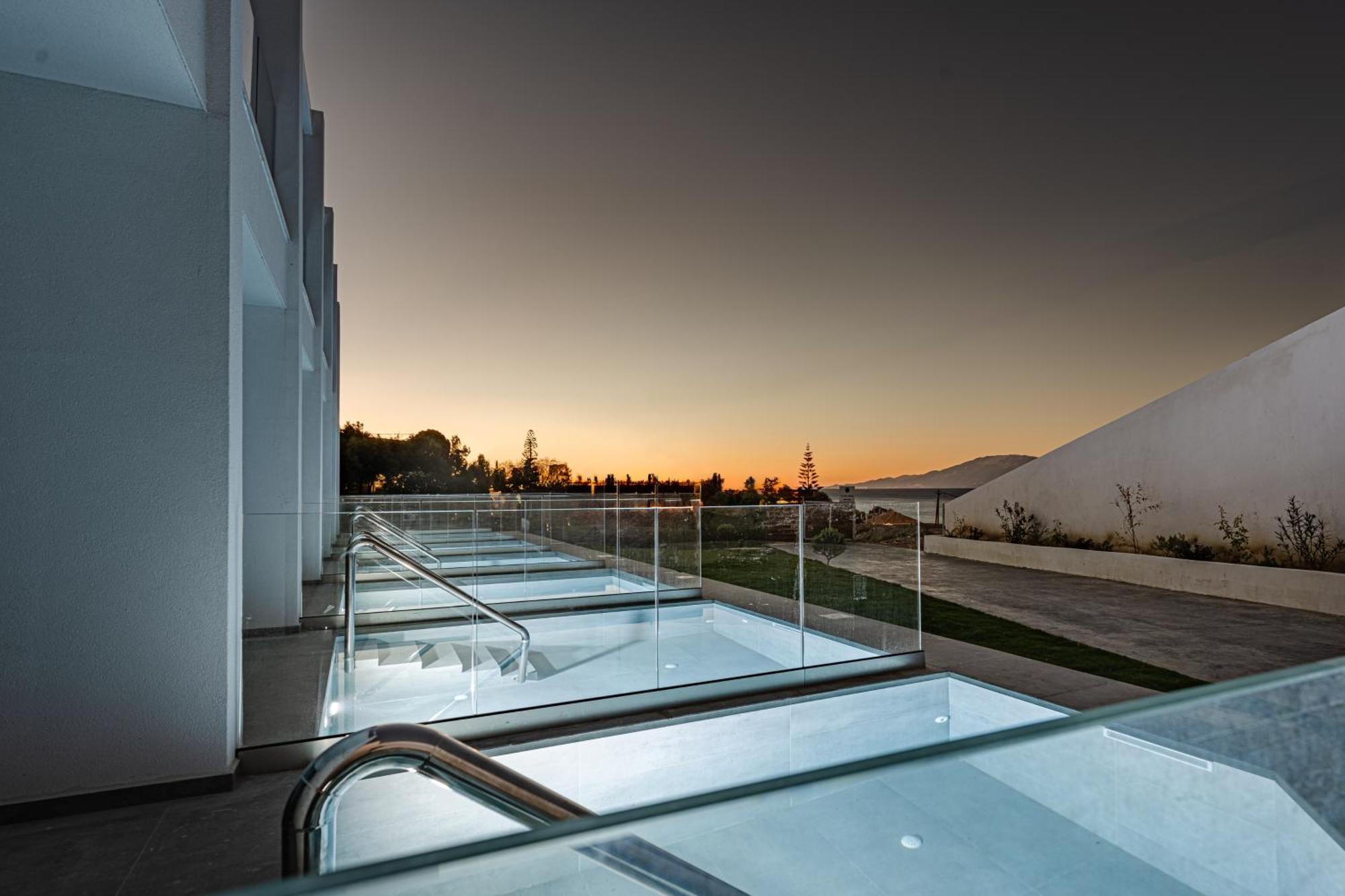 Magique Bleu Suites Tragáki Kültér fotó