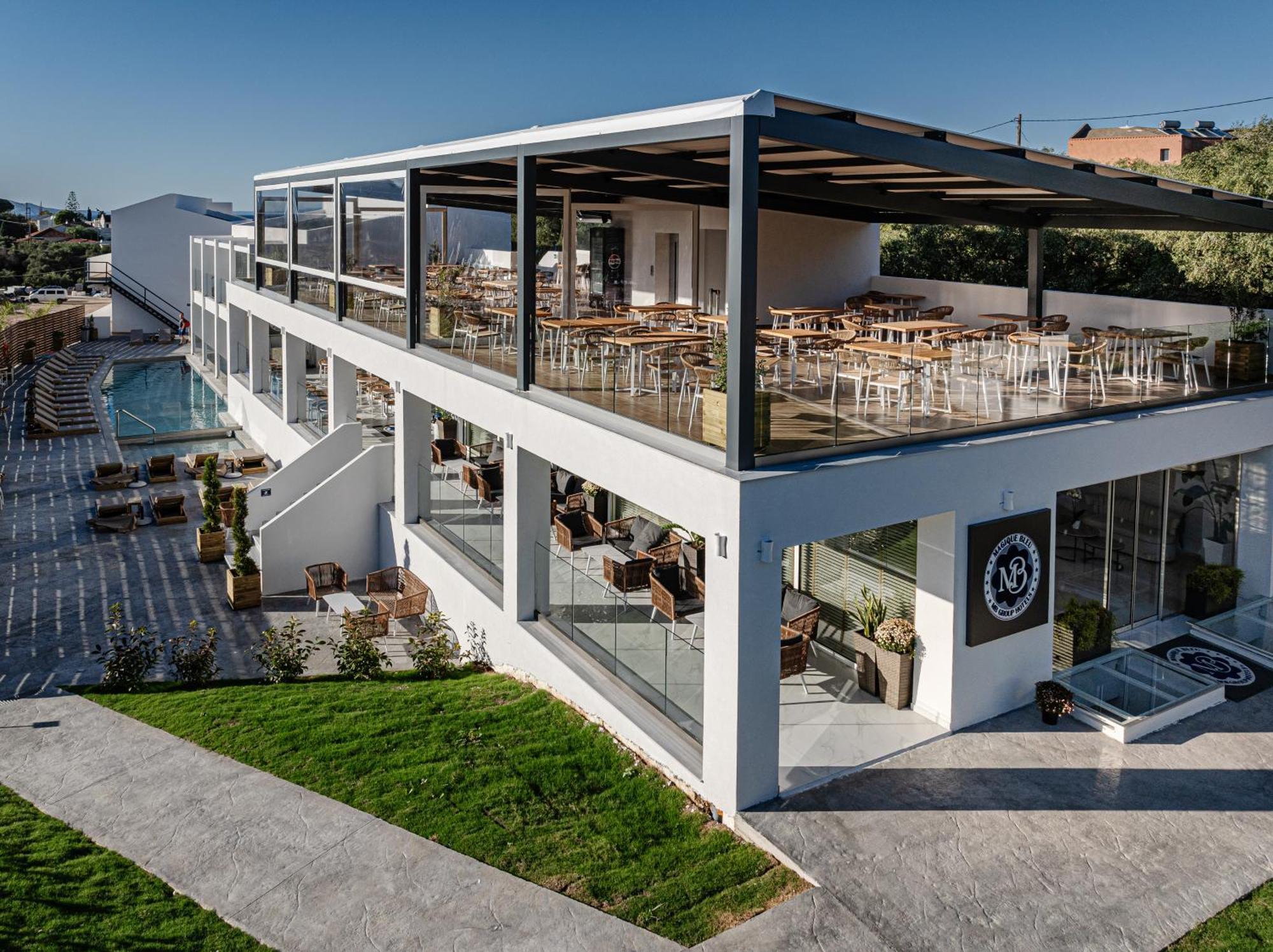 Magique Bleu Suites Tragáki Kültér fotó