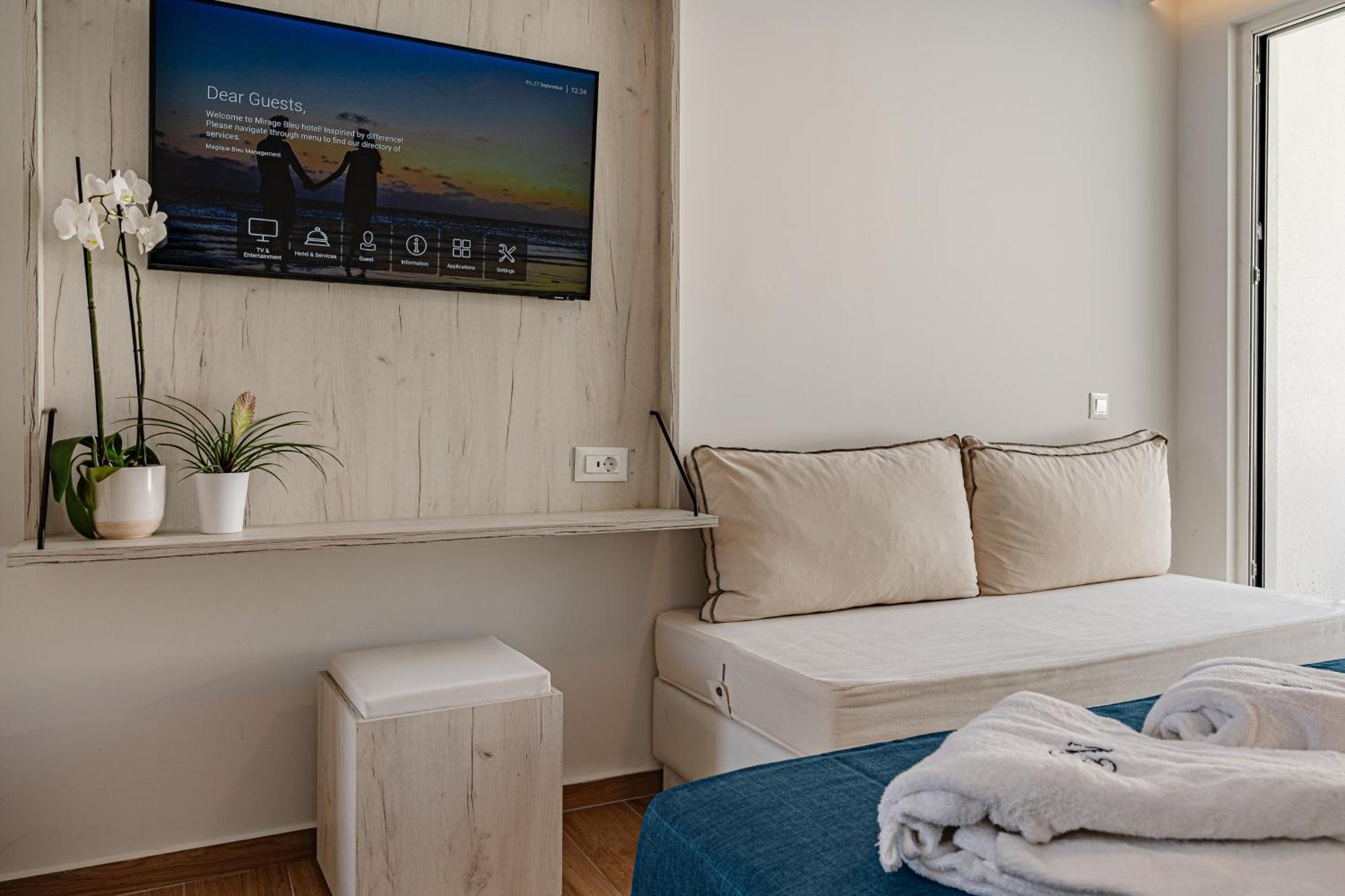 Magique Bleu Suites Tragáki Kültér fotó