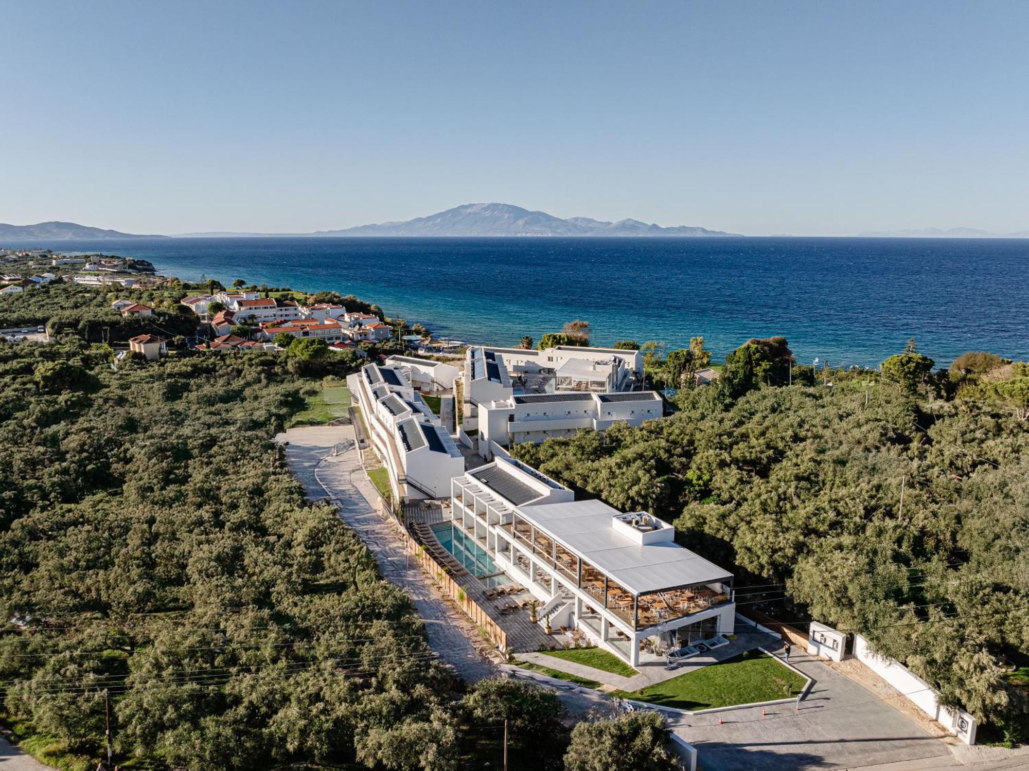Magique Bleu Suites Tragáki Kültér fotó
